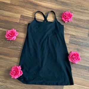 Never worn yoga dress size small in black